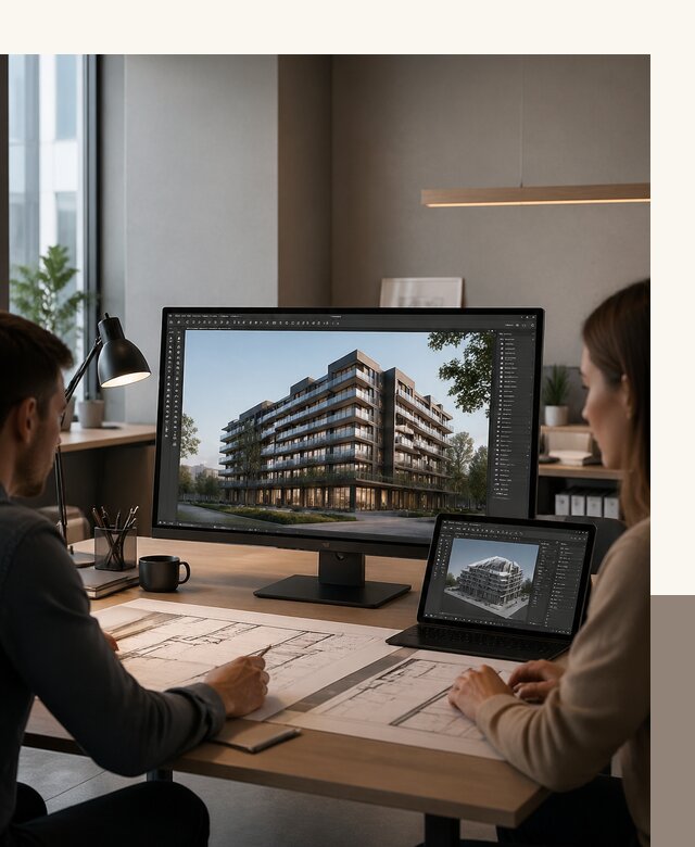 3D визуализация архитектуры и объектов строительства в Кореновске