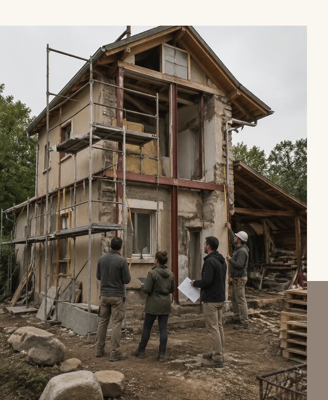 Реконструкция загородного дома под ключ в Кореновске от бюро
