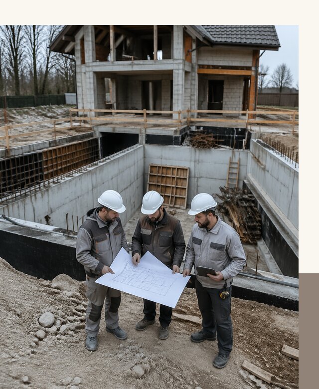 Проектирование и строительство домов с подвалом под ключ в Кореновске